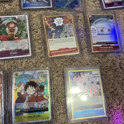 Used One Piece tcg Card Game Cards Collection Mixed Lot Z- As Seen - Image 5