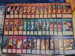 Yugioh 43 Card Rescue Ace Deck Core Hydrant Quick Attacker Arbitrator Turbulence - Image 1