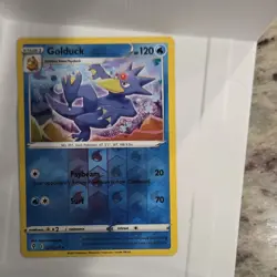 Pokemon TCG Card Lot Psyduck Golduck 25/203 24/203 reverse holo 2x - Image 4