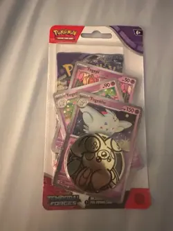 Pokemon TCG Blister w/ Togekiss 1 Temporal Forces, Blister Pack Temporal Forces - Image 1
