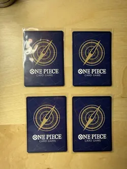 One Piece Kuina OP12-026 Premium Collection Vol. 5 Set Of 4 NM Cards - Image 2