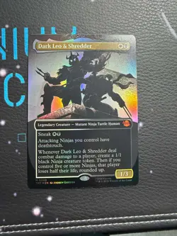Dark Leo & Shredder Teenage Mutant Ninja Turtles Mythic Rare - Image 1