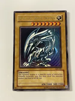Yugioh Blue Eyes White Dragon SDK-001 Ultra Unlimited LP - Image 1