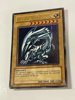 Yugioh Blue Eyes White Dragon SDK-001 Ultra Unlimited LP - Image 2