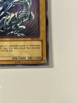 Yugioh Blue Eyes White Dragon SDK-001 Ultra Unlimited LP - Image 3