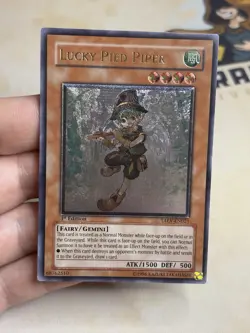 Lucky Pied Piper TAEV-EN021 Ultimate Rare 1st Edition YuGiOh! VLP EURO - Image 2