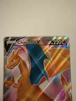 Charizard V SWSH050 Black Star Promo Pokemon Card Champion’s Path NM - Image 4