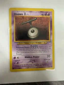 Pokemon TCG Neo Series Unown T, S, E Card Lot — Destiny, Discovery, Revelation 3 - Image 1