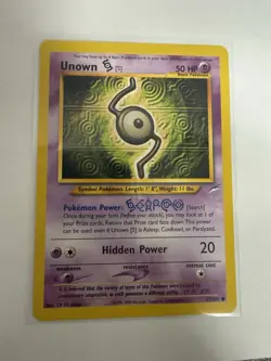 Pokemon TCG Neo Series Unown T, S, E Card Lot — Destiny, Discovery, Revelation 3 - Image 3