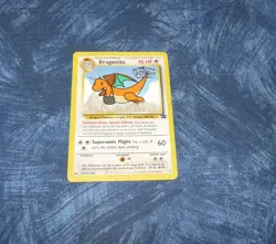 Pokemon card Dragonite 5 Black Star Promo WM First Movie TCG 1999 Pokemon - Image 1