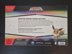 Pokemon Trading Cards Scarlet Violet Prismatic Evolution Accessories Sealed Box - Image 2