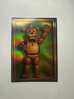 FNAF Five Night at Freddy's | Trading Card "Shiny Hologram Freddy" #116/120 - Image 1