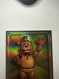FNAF Five Night at Freddy's | Trading Card "Shiny Hologram Freddy" #116/120 - Image 2