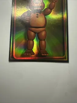 FNAF Five Night at Freddy's | Trading Card "Shiny Hologram Freddy" #116/120 - Image 3