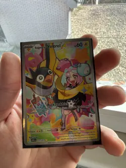 Pokemon Card Enigmara’s Voltrel 231/217 Illustration Rare German - Image 1