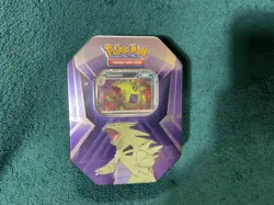 pokemon trading cards in tin Tyranitar new - Image 1