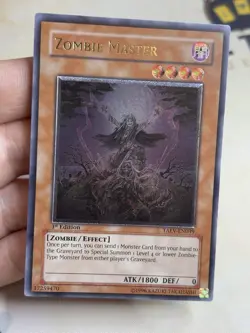 Zombie Master TAEV-EN039 Ultimate Rare 1st Edition YuGiOh! NM EURO Print - Image 3