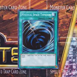 1x Mystical Space Typhoon - Secret Rare - LCJW-EN285 - 1st Ed - LP - Image 1