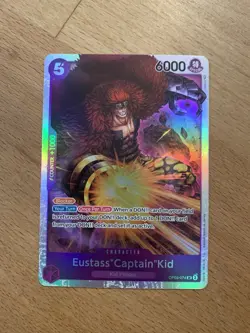 Eustass "Captain" Kid OP05-074 SR Awakening of the New Era One Piece Card - Image 1