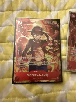 Monkey.D.Luffy (Treasure Booster Set) ST10-006 One Piece Promotion Cards Foil - Image 1