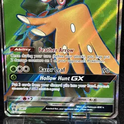 Decidueye GX SM37 Full Art Holo Pokemon Black Star Promo - Image 2