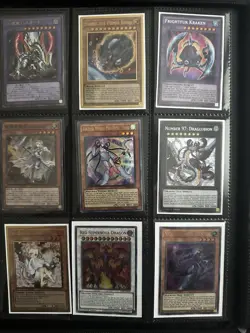 Yu-Gi-Oh! CCG Card Lot Blue-Eyes, Dark Magician, Binder - Image 2