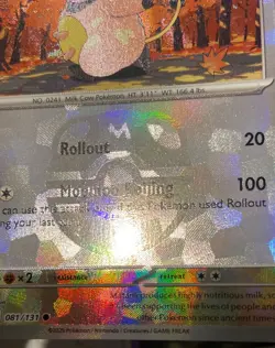 Pokemon Card TCG, Miltank *[Master Ball]* , Prismatic Evolutions 081/131 - Image 3