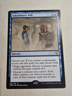 Sakashima's Will Commander Legends Regular - Image 1