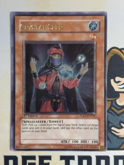 Crystal Seer TAEV-EN031 Ultimate Rare 1st Edition YuGiOh! NM EURO Print - Image 3