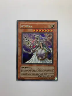Yugioh Karte: Athena (PP02-DE018) - Secet Rare, Deutsch - Image 2