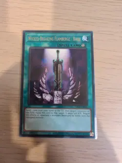 Wicked-Breaking Flamberge - Baou | DCR-EN035 | Rare NM | Yugioh - Image 1