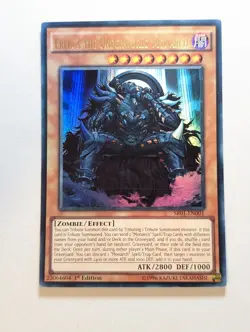 Yugioh Erebus the Underworld Monarch SR01-EN001 1st Edition - Image 1