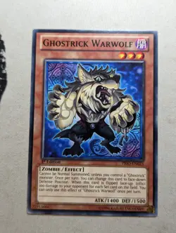 Ghostrick Warwolf - PRIO-EN023 - Common - 1st Edition - Yugioh - Image 1