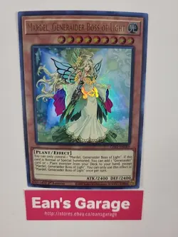 YuGiOh Mardel Generaider Boss of Light 1st Edition GFP2-EN089 Ultra Rare foil MN - Image 1
