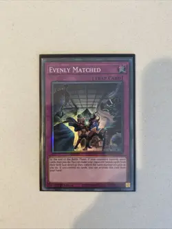 Yugioh Evenly Matched RA01-EN074 Collector's Rare 1st Edition NM - Image 1
