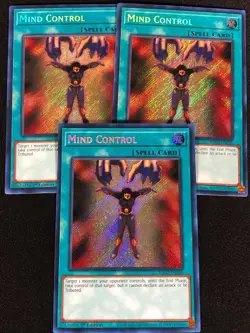 Yugioh Mind Control RA02-EN046 1ST SECRET X3 (NM) - Image 1