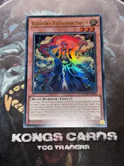 DOOD-EN014 Radiant Typhoon Swen Ultra Rare Yu-Gi-Oh! NEW - Image 1