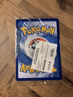 Pikachu At The Museum Jumbo Promo Card Pokemon x Natural History Museum SEALED - Image 2