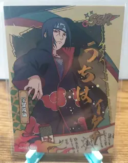 Itachi Uchiha NRT01-SSR-09 Naruto X Boruto Kabi TCG CCG Anime Card - Image 1