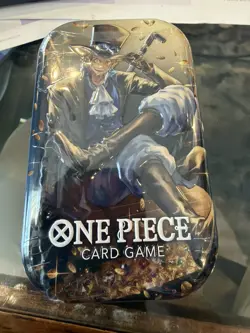 (1) NEW SEALED One Piece TCG Card Game Mini Tin Vol. 2 Sabo two packs OP-13 - Image 1