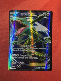RAYQUAZA EX 104/108 XY: Roaring Skies FULL ART FA holo Pokemon TCG card VLP-NM - Image 1