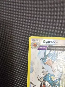 Pokemon Card TCG Gyarados 21/98 Holo Rare Full Art XY Ancient Origins 2015 NM - Image 2