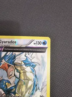 Pokemon Card TCG Gyarados 21/98 Holo Rare Full Art XY Ancient Origins 2015 NM - Image 3