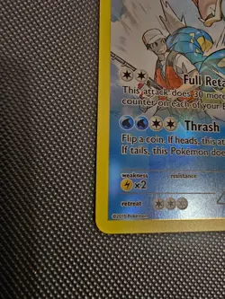 Pokemon Card TCG Gyarados 21/98 Holo Rare Full Art XY Ancient Origins 2015 NM - Image 5