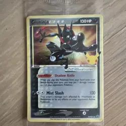 Greninja Gold Star SWSH144 - Celebrations PROMO Pokemon Card Sealed - clean - Image 1