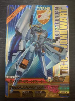 Gundam TR6 Wound Wort BG5-072 SEC Rare Gundam Try Age Card Holo Japanese - Image 1
