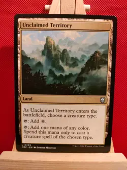 Unclaimed Territory - Modern Horizons 3 Commander -Uncommon - NM - MTG - Image 1
