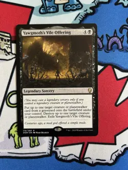Yawgmoth’s Vile Offering x1 Mtg Dominaria United - Image 1