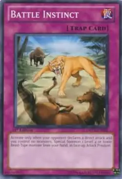 Battle Instinct - DREV-EN064 - Common - Unlimited Edition - Heavily Played - Image 1