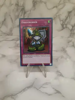YuGiOh! Graverobber PSV-EN008 Super Rare 25th Anniversary - Image 1